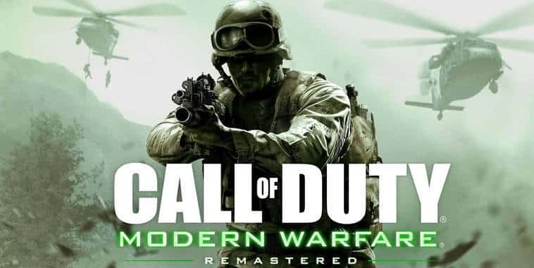 call of duty modern warfare remastered