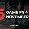 playstation 4 games released november 2016