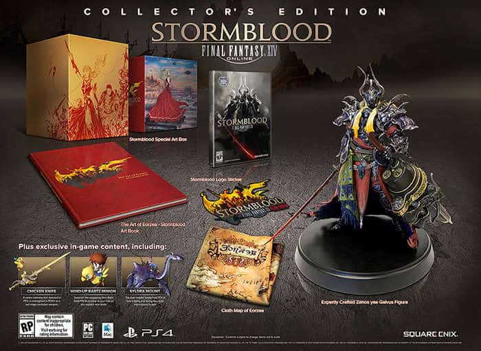 final fantasy xiv stormblood collector edition