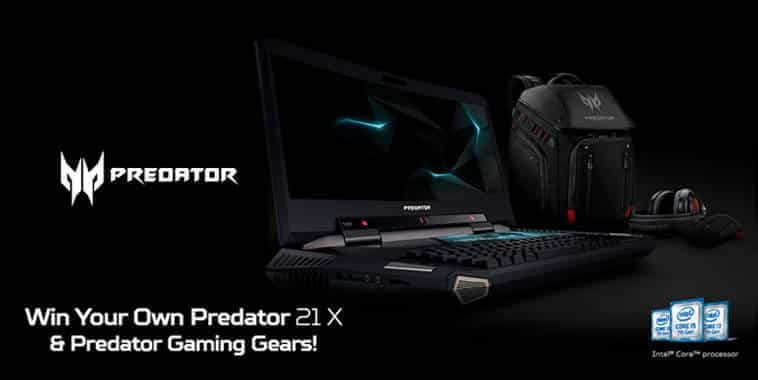 acer predator 21x