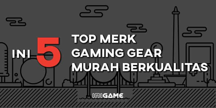5 top merk gaming gear murah