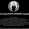 website telkomsel hacked internet mahal