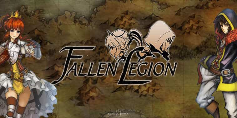 fallen legion website screenshot