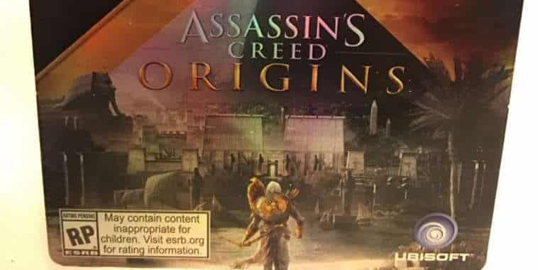 assassin's creed pre order ticket