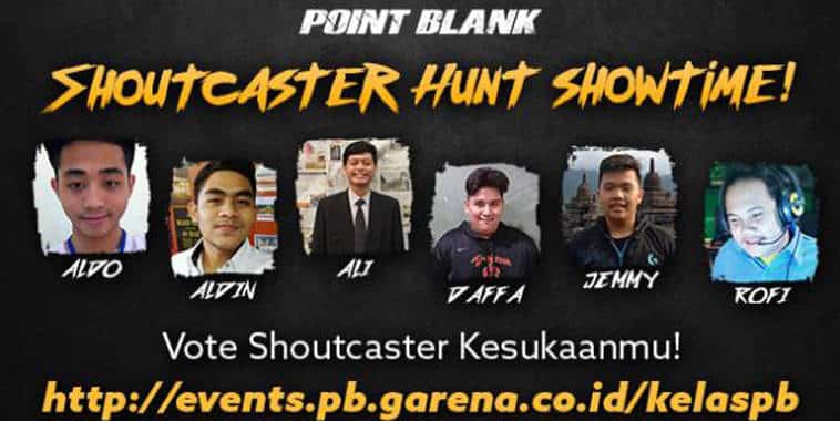 point blank shoutcater hunt finalist vote
