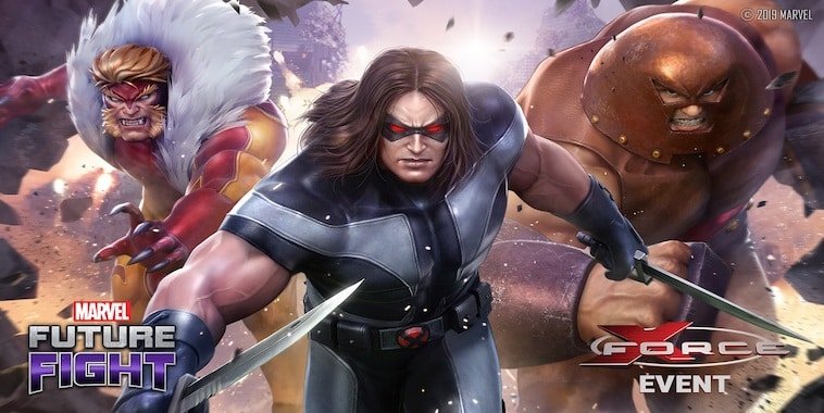 marvel future fight update x force