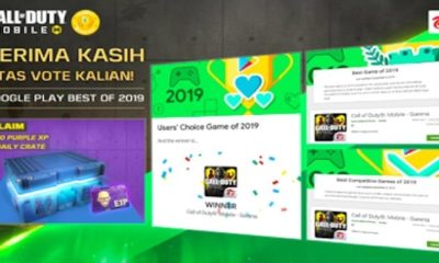 garena call of duty mobile google play users choice game of 2019