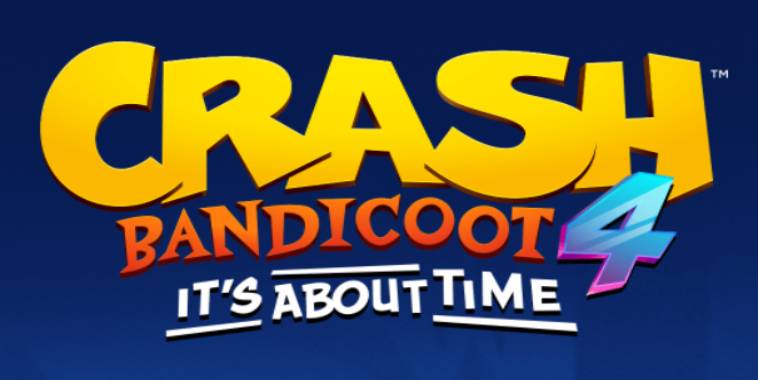 Crash Bandicoot 4: It’s About Time Logo
