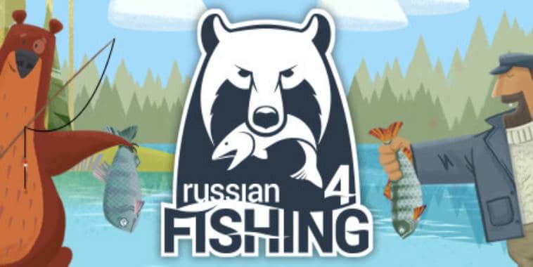 russian fishing 4 logo